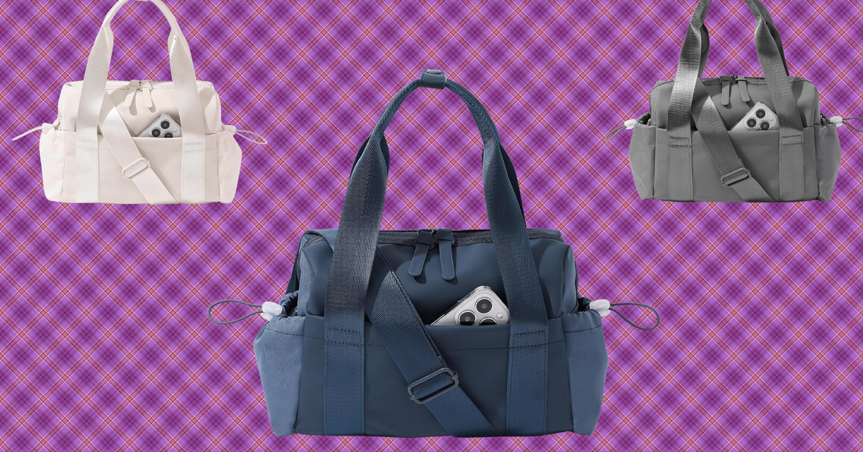 This $26 Gym Bag Somehow Fits Everything I Need — Even Shoes