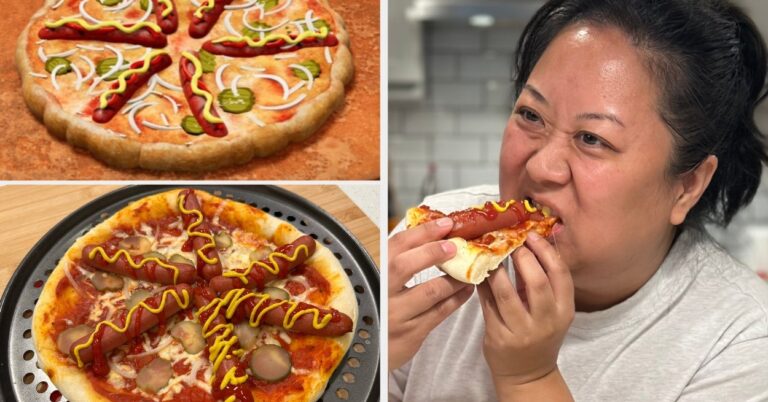 I Recreated This Absolutely Unhinged Disney Cartoon Pizza And...It Slapped?