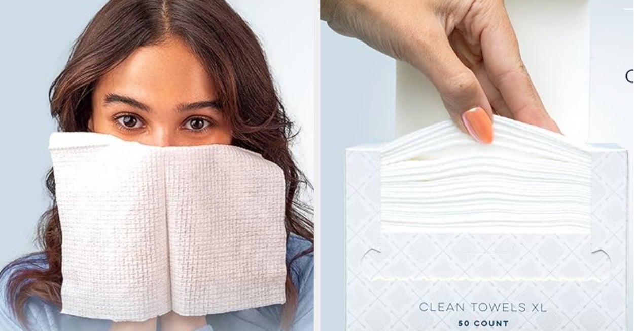 Dermatologists Say Your Wash Cloth Is Gross. Here's The Gentle Product You Could Be Using Instead.