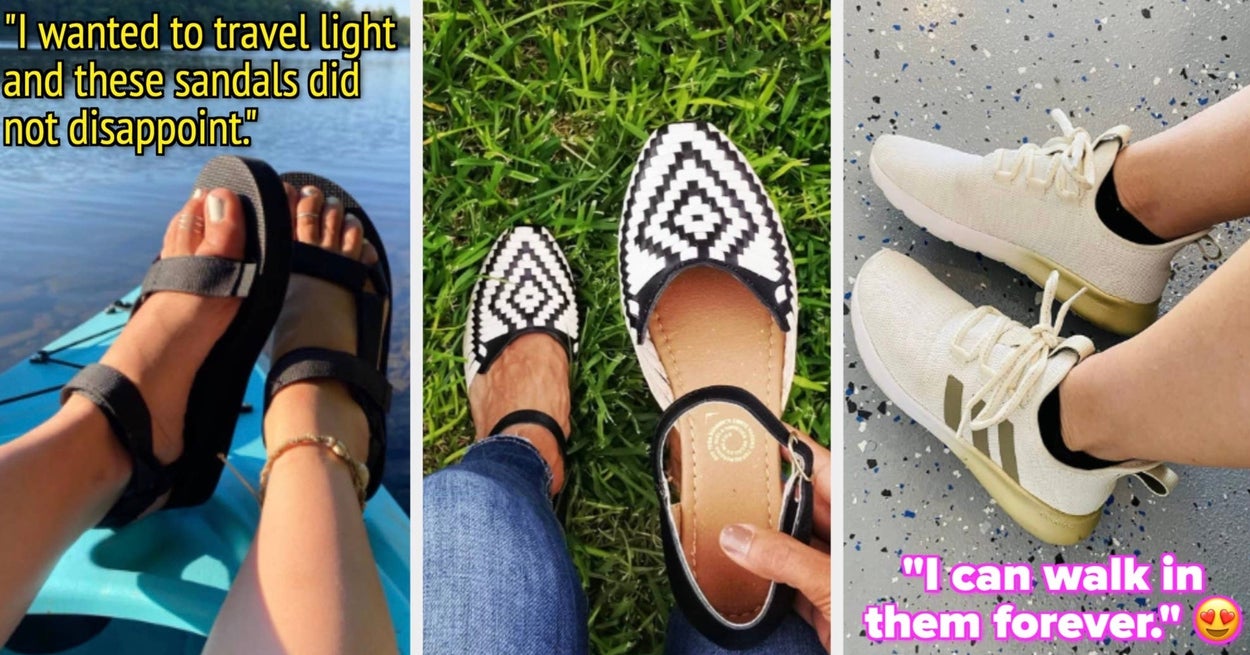 The ~Sole~ Purpose Of These 26 Travel-Friendly Shoes = Keeping You Comfy