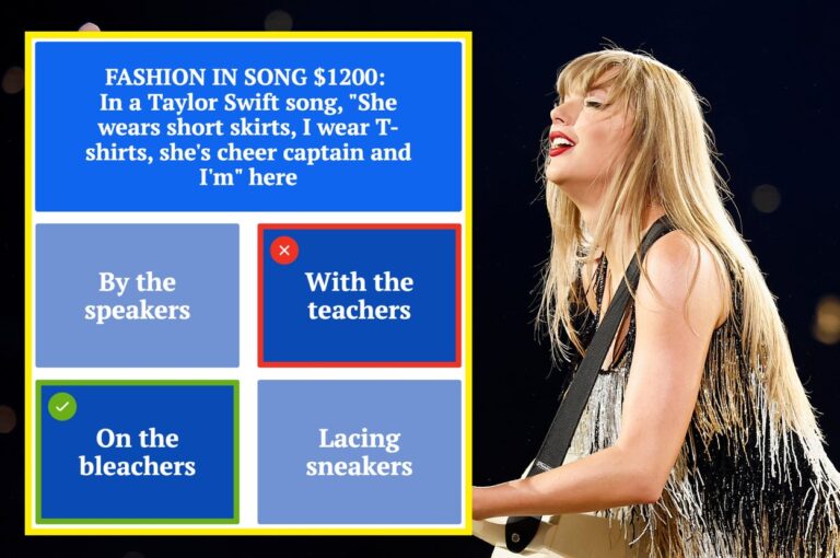 These 13 Jeopardy! Questions Are All About Taylor Swift — And If You Can Get More Than 77% Right, You're Definitely Smarter Than Most Swifties