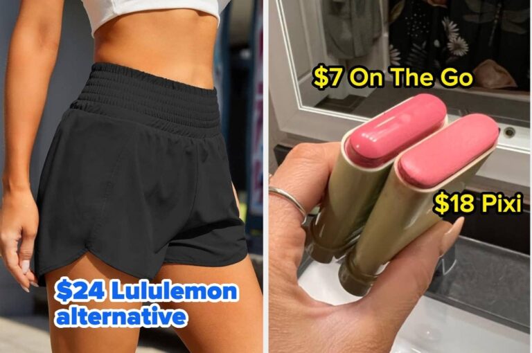35 Cheaper Versions Of Expensive Products So Spot-On That You’ll Gaslight Yourself Into Thinking You Bought The Real Thing