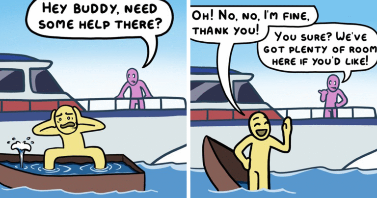 This Artist Makes Comics With Unexpected Twists, And Here Are 17 Of The Newest Ones