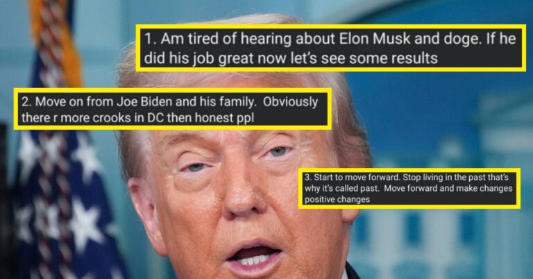 A MAGA Voter's List Breaking Down 4 Major Things Trump Needs To Do Better As President Is Going Viral