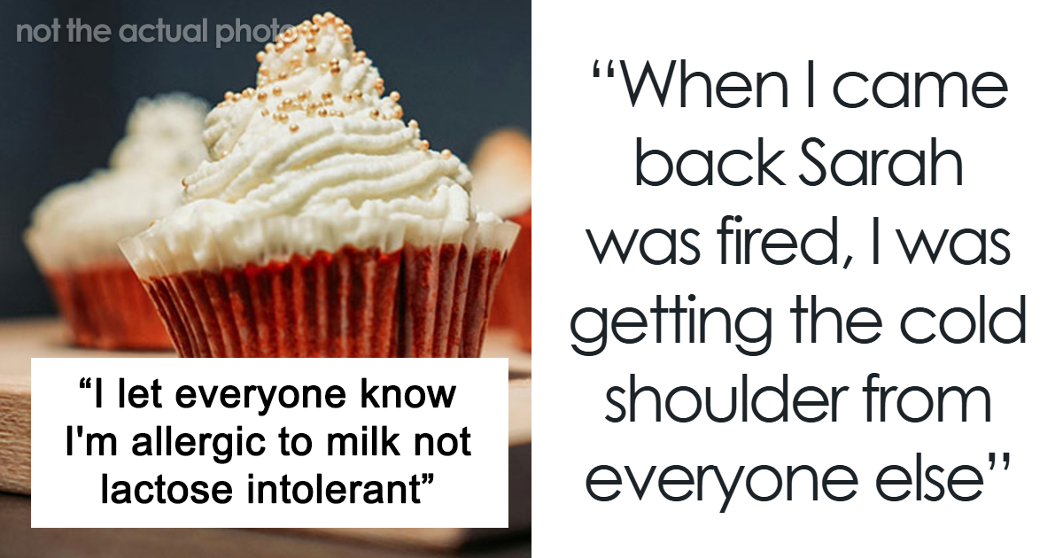 Intern Ends Up Hospitalized After Coworker Brings Cupcakes: “Kept Trying To Get Me To Eat”