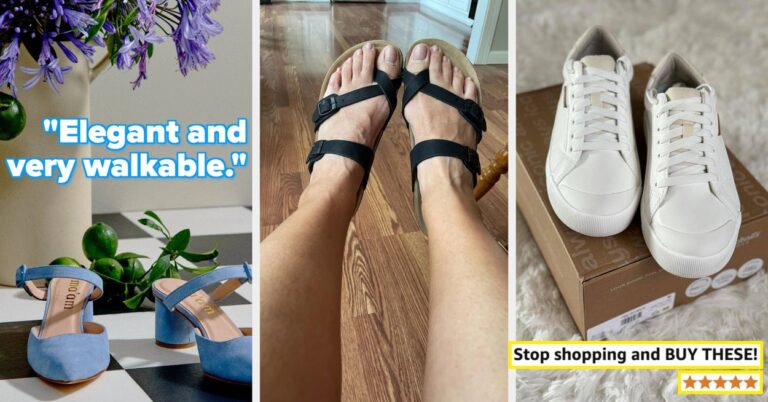 25 Shoes So Lightweight, You'll Be Checking To See If They're Still On Your Feet