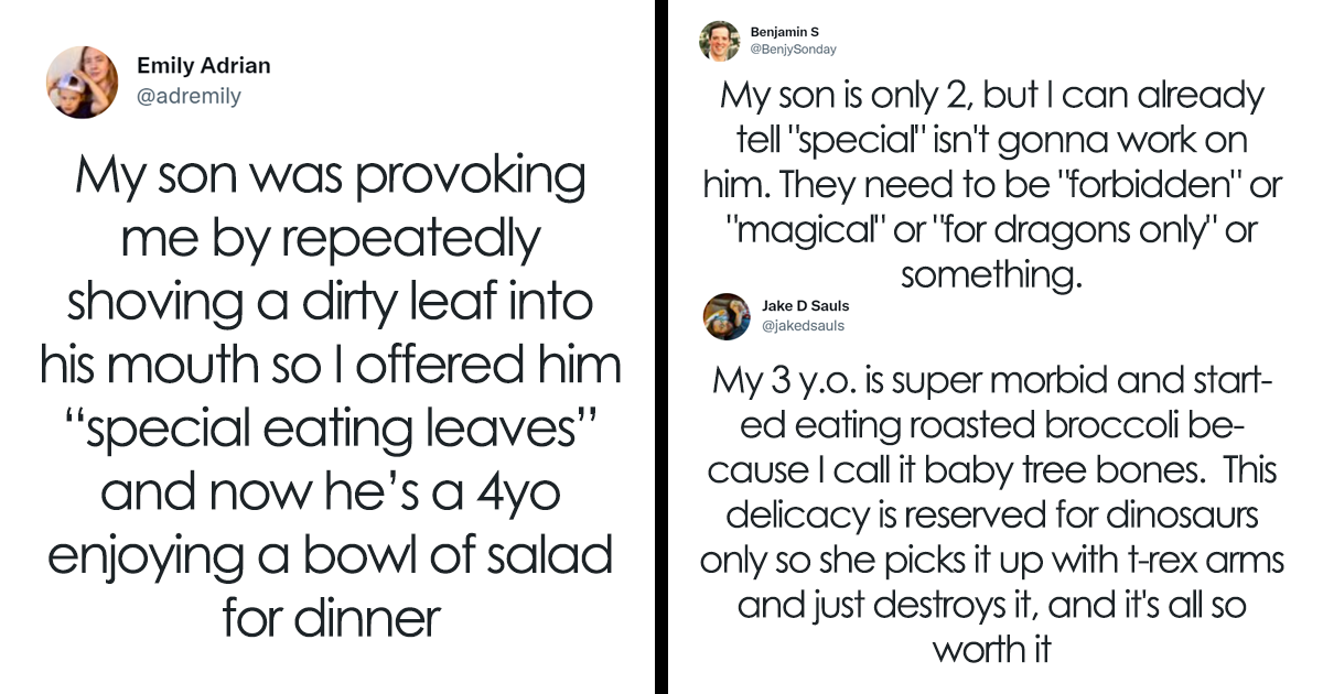 28 Ingenious Ways Parents Tricked Their Kids Into Eating Healthy Foods