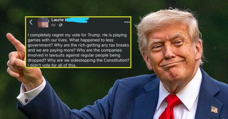 The Internet Is Dragging This Confused MAGA Voter Who Claims She "Didn’t Vote For All Of This"