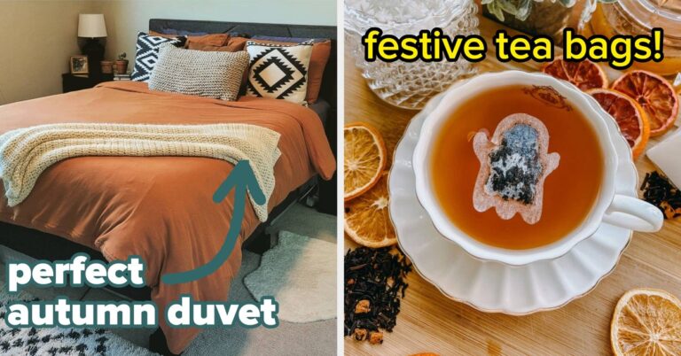 32 Products That’ll Bring All Of Those Fall Feels Into Your Home