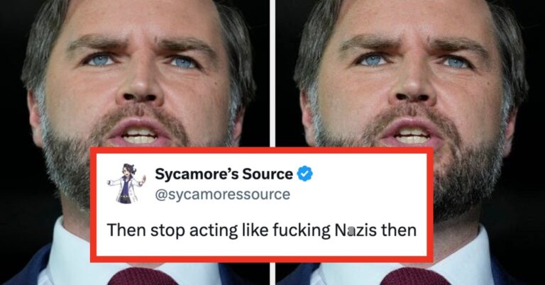JD Vance's Plea For People To Stop Calling Republicans This 1 Word Did Not Go Well