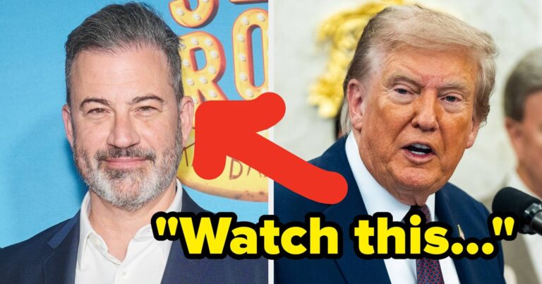 Jimmy Kimmel Spotted A Surprising Person Smiling When Trump Was Asked About Those Death Rumors