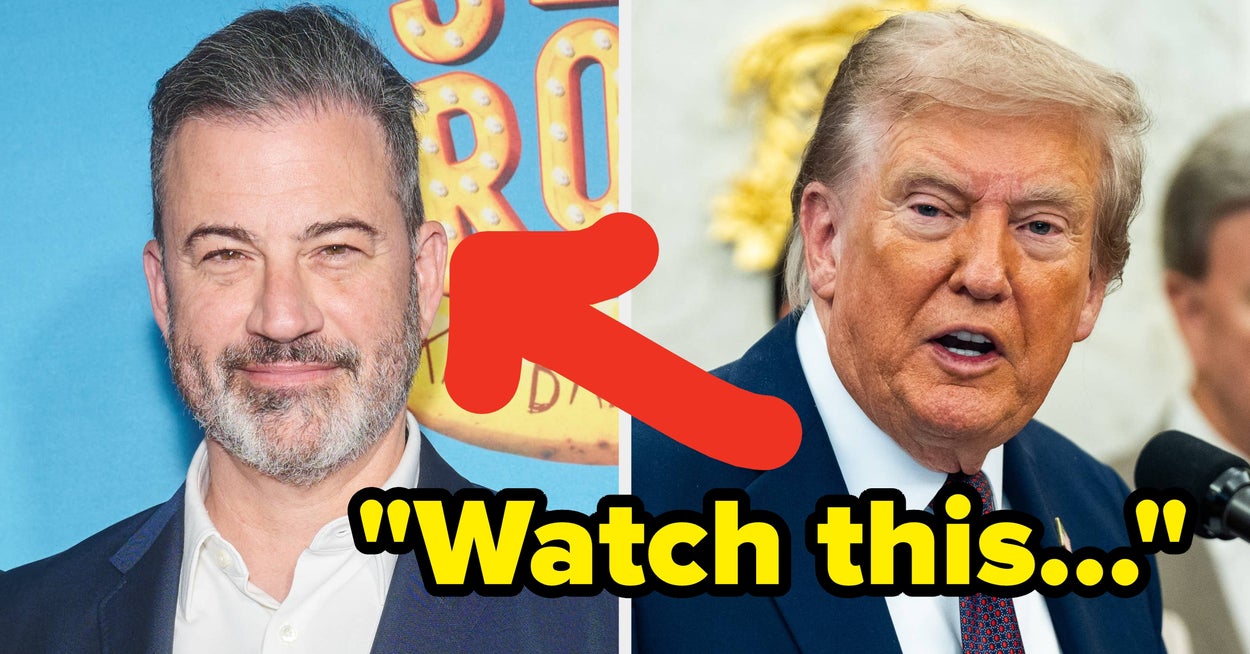 Jimmy Kimmel Spotted A Surprising Person Smiling When Trump Was Asked About Those Death Rumors