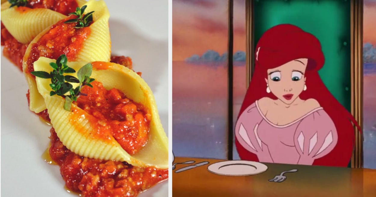 Customize A BIG Bowl Of Pasta To Determine Your Secret Disney Princess Persona