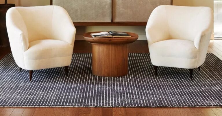 This Affordable Wool Rug Is Giving Shockingly High-End Vibes