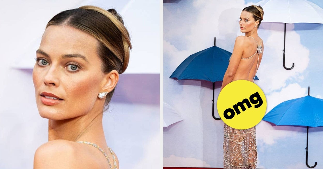 People Can't Stop Talking About Margot Robbie's "Big, Bold" Naked Dress