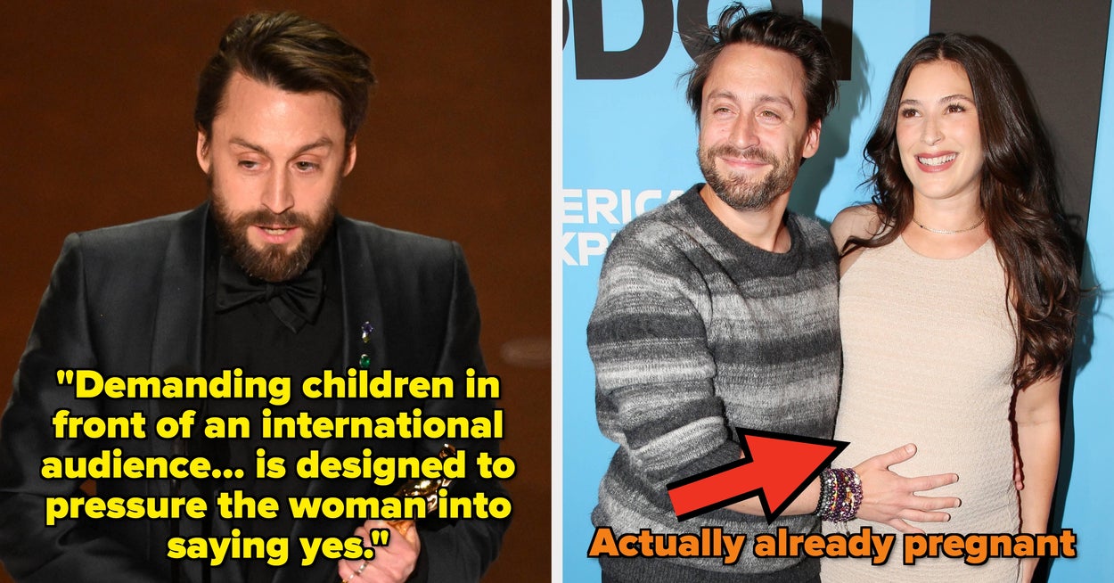 Kieran Culkin’s Wife Was Already Pregnant At The Oscars — And People Need To Learn From This