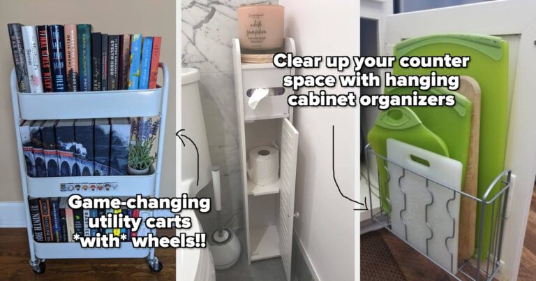 31 Products If Your Home Has Practically Zero Storage Space