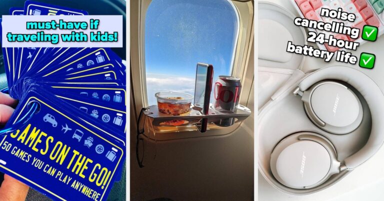 If You Hate Being On A Plane For Longer Than Three Hours, You Need These 24 Products