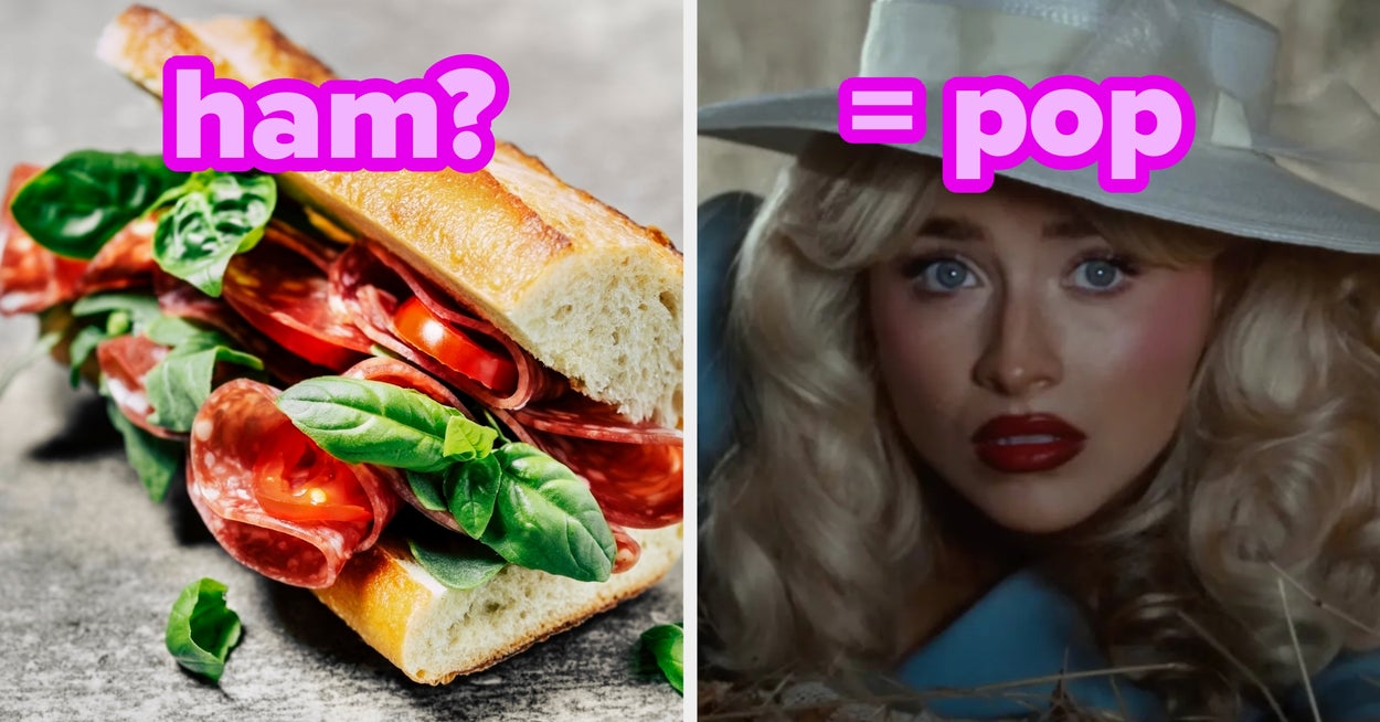 Build A Sandwich And We'll Guess Your Favorite Music Genre