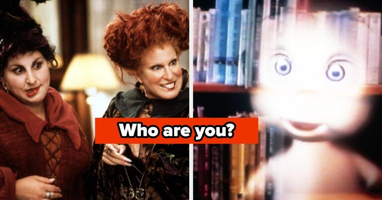 Are You Casper, Beetlejuice, A Sanderson Witch, Or Jack Skellington?