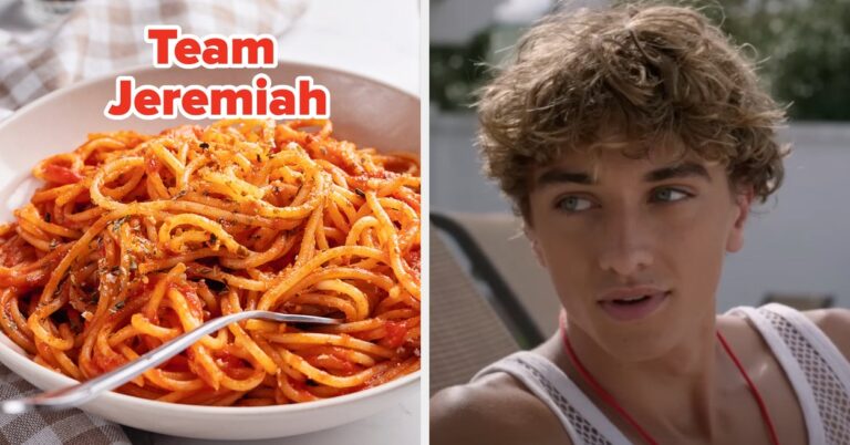 Pick Some Food And I'll Guess If You're Team Jeremiah Or Team Conrad