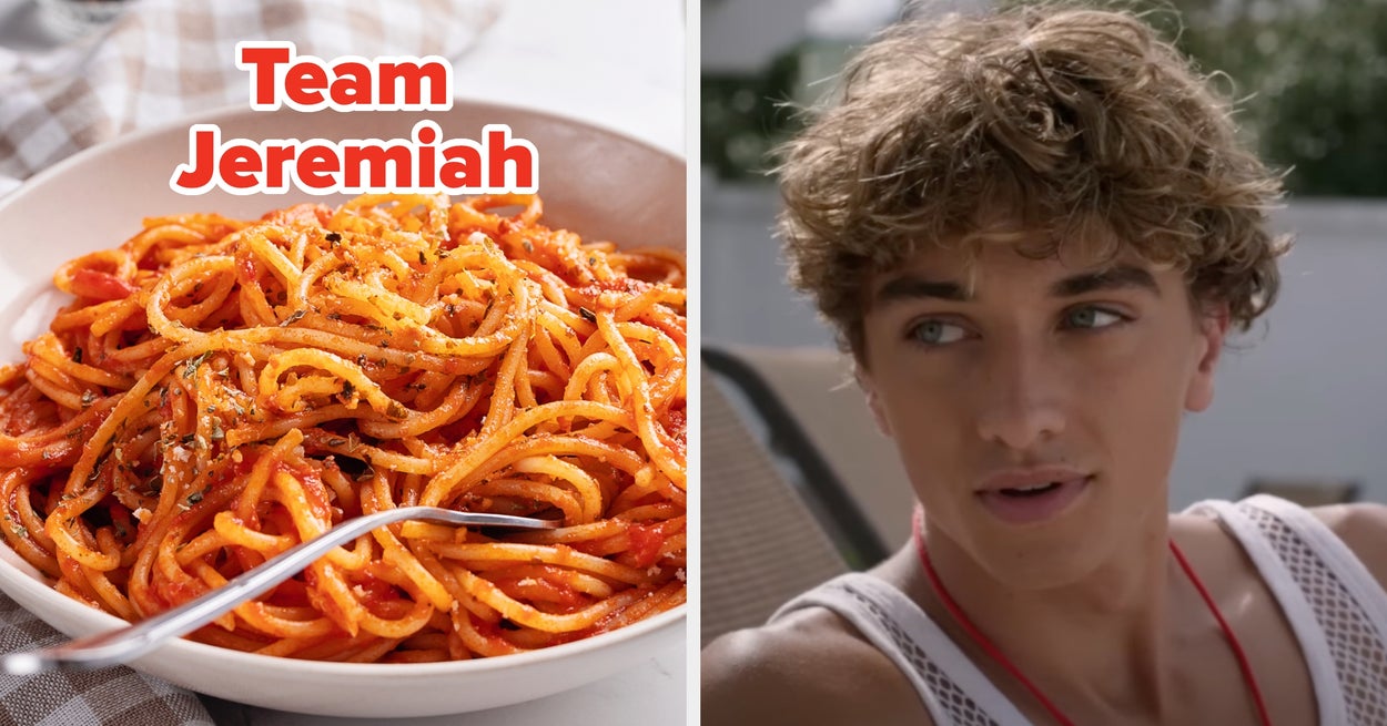 Pick Some Food And I'll Guess If You're Team Jeremiah Or Team Conrad