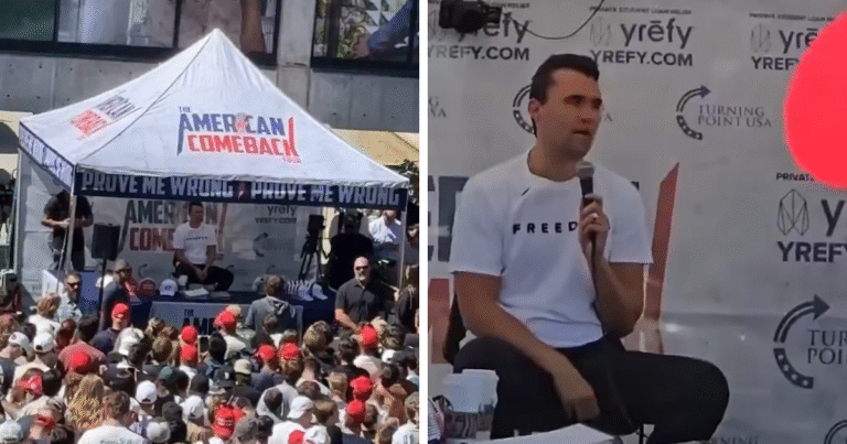 Charlie Kirk Attacked Mid-Speech By Gunman At Crowded Utah Event
