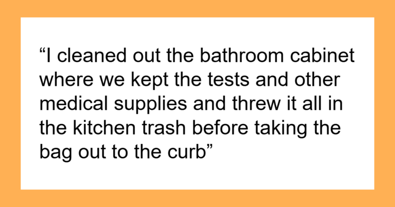 MIL Is Banned From Visiting Couple After She Finds Out About Their Secret Digging Through Trash
