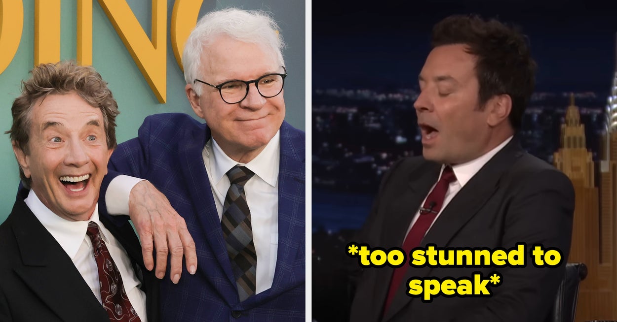 Jimmy Fallon Looked So Awkward When Martin Short Shaded Him For Having Greg Gutfeld On His Show
