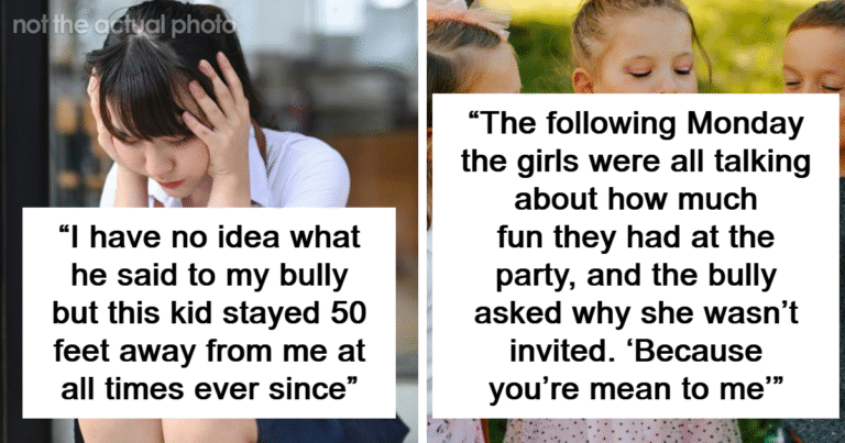 “I Don’t Regret That”: 55 Times People Made Their Bullies Feel Sorry For Their Actions