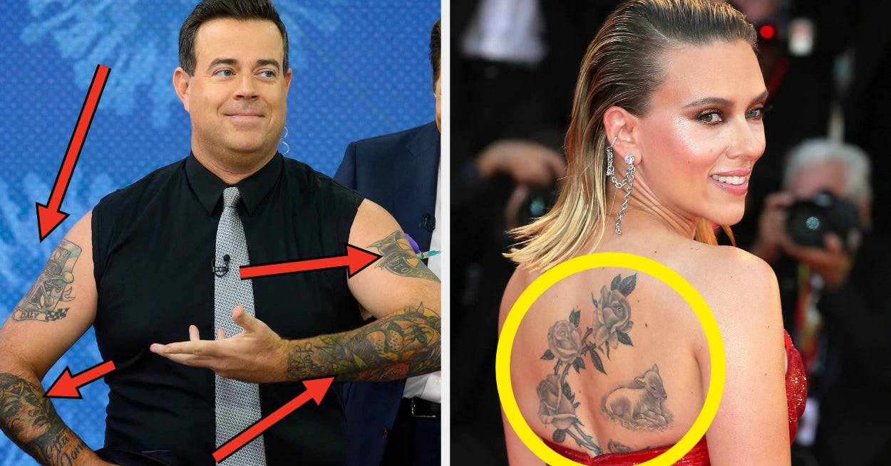 23 Famous People Who Are Secretly COVERED In Huge Tattoos, But They've Tricked You For Years