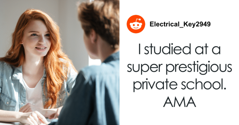 Person Studied In A Prestigious Private School, Answers People’s Burning Questions