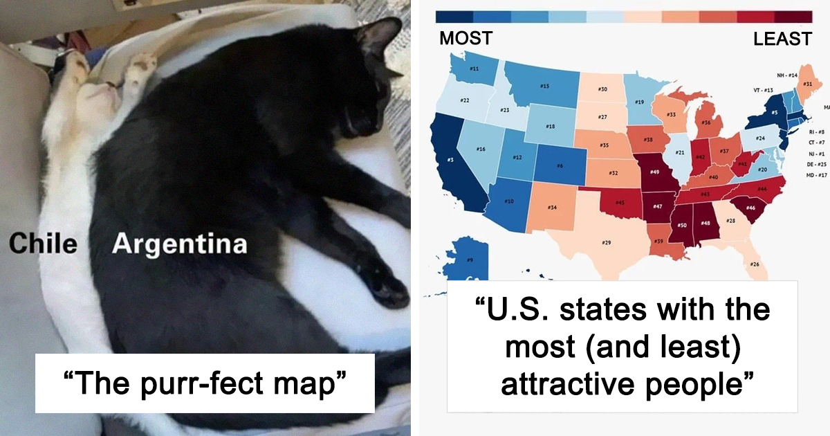 89 Maps That Have No Business Being This Bad Yet Funny At The Same Time (New Pics)