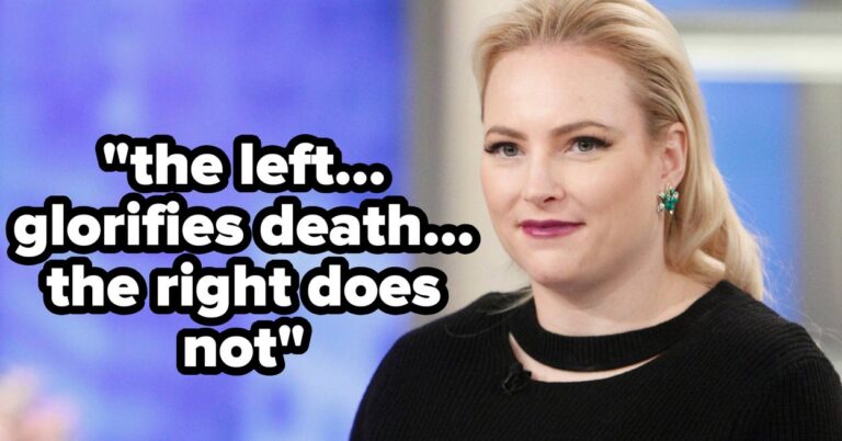 Meghan McCain's Claim That Republicans Don't "Glorify" Death Has People Scratching Their Heads