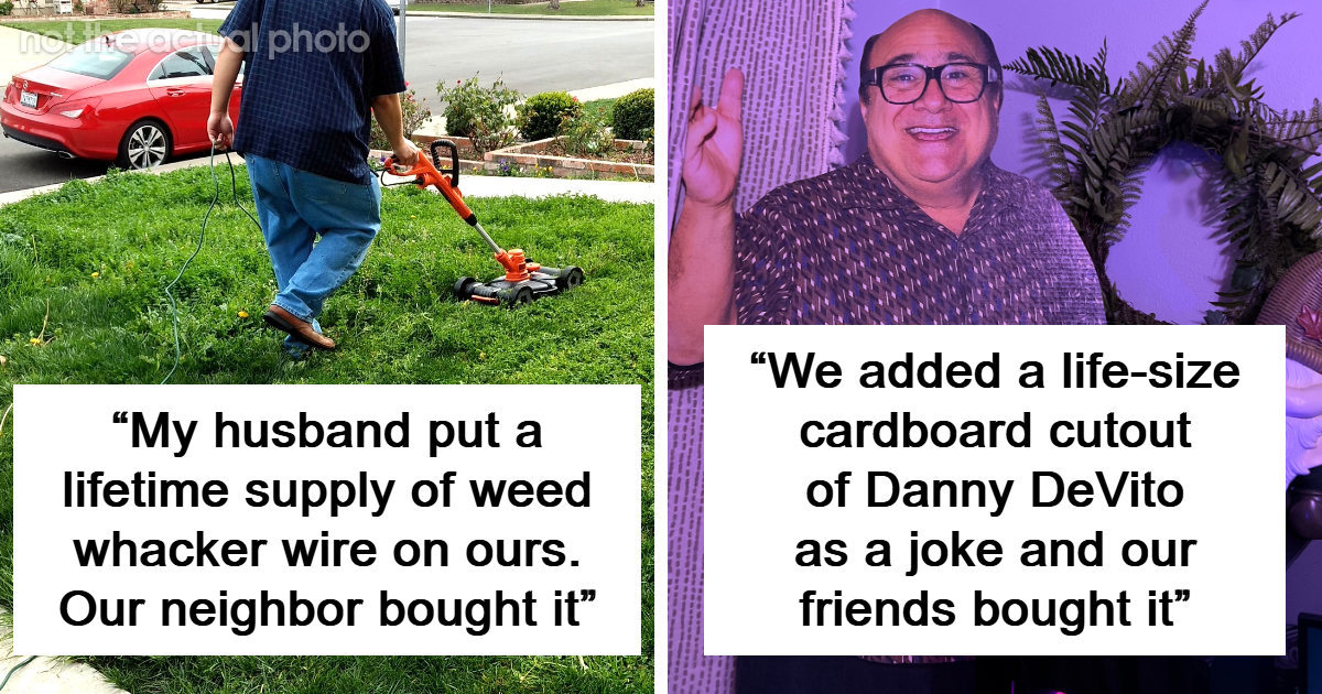 “A Coffin”: 114 Times Couples Put The Most Unexpected Stuff On Their Wedding Registries