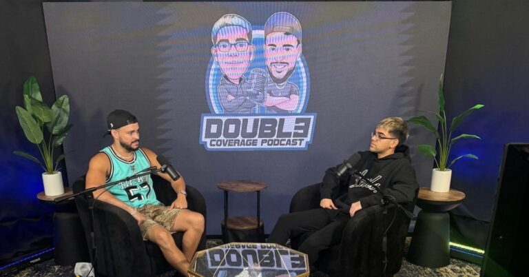 N3on and Mystic Zach Launch Gen Z's Premiere New Podcast: 'Doubl3 Coverage' (EXCLUSIVE)