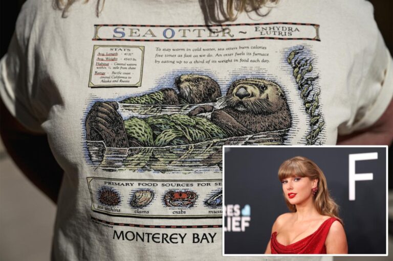 Taylor Swift’s otter tee in ‘The Life of a Showgirl’ film sparks over $2.3M in fan donations to California aquarium