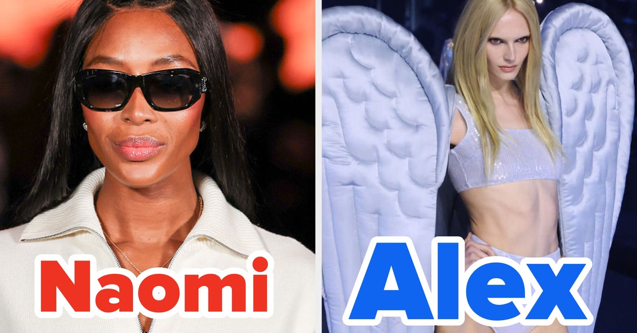 Only Real Fashion Experts Can Tell If They're A Victoria's Secret Angel Or '90s Supermodel