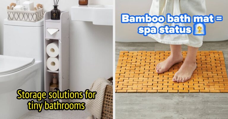 30 Walmart Products That Are Ready To Tackle Your Very Outdated Bathroom
