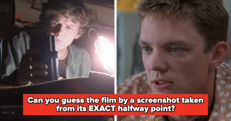Can You Name These Movies By A Screenshot From The Exact Middle Of The Movie?