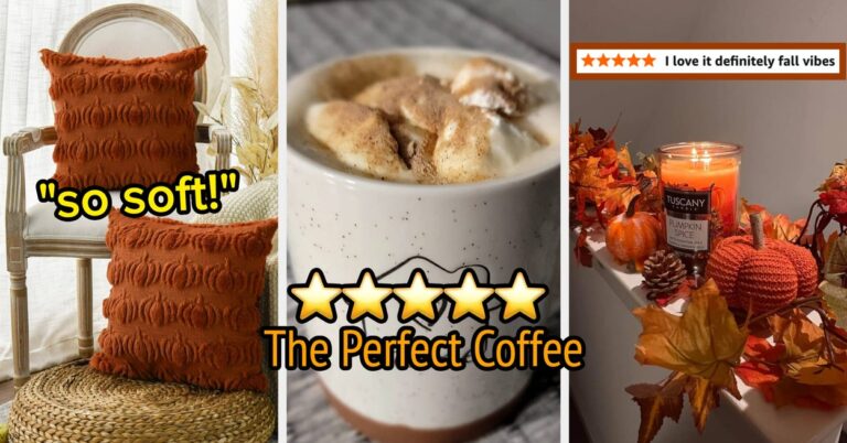 34 Products From Amazon’s “Trending” List That Are Perfect For Fall
