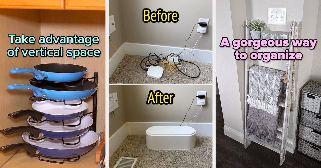 If Your Home Is In A Constant State Of Clutter, Check Out These 33 Organization Products