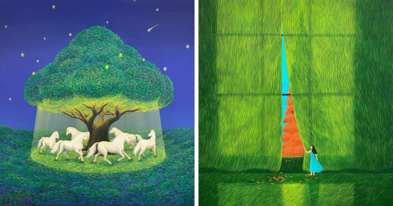 Invitation To Pause: 40 Incredibly Calming Artworks By Mulgil Kim