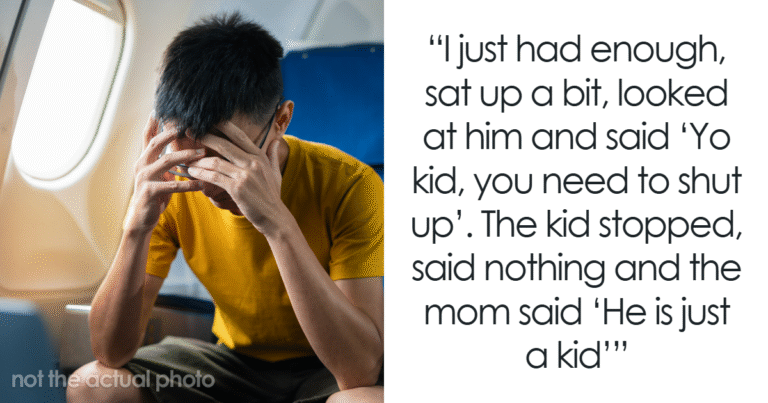 “Doubt I Created A Trauma”: Man Tells Disruptive Kid On A Plane To Shut Up, Upsets The Mom