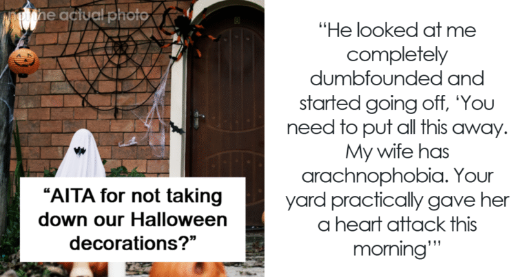 “Take It Down Or Else”: Neighbor Threatens Couple Who Went All Out With Their Halloween Decor