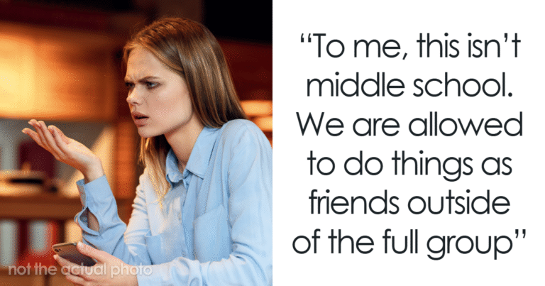 Woman Invites Only Some Members Of Friend Group For Dinner, Finds Out She Can’t Do That