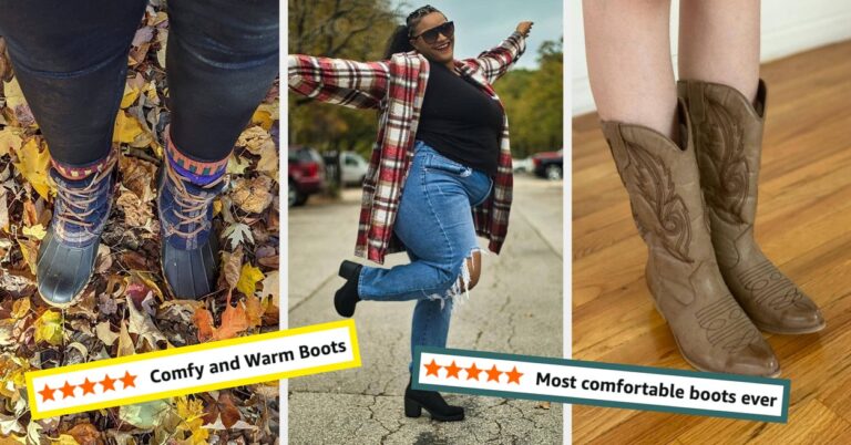 If Your Feet Are Longing For Comfy Boots, Here Are 29 Pairs From Amazon They'll Love