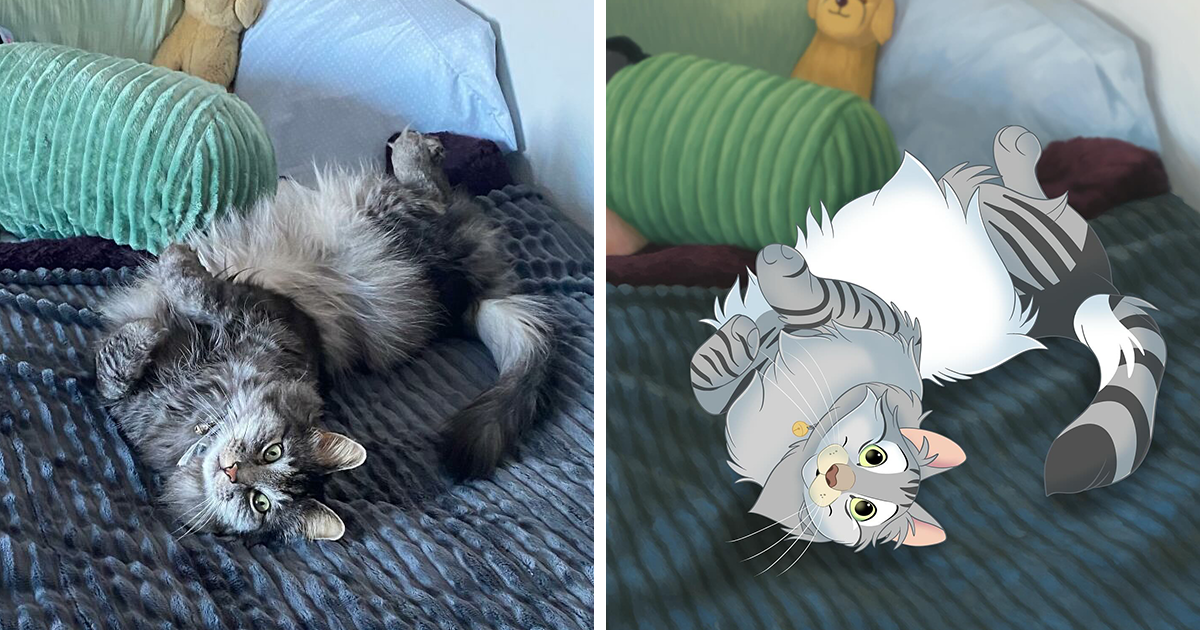 25 Pets Reimagined As Disney Characters By Alessia Ciullo (New Pics)