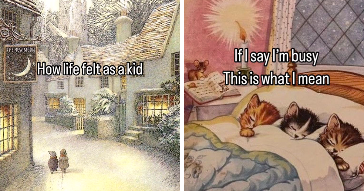 30 Relatable Memes Shared On Beautiful Vintage Pictures