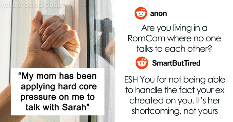 Guy Runs Out The Window After His Moms Attempt To Reconcile Him And His Ex Fiancé